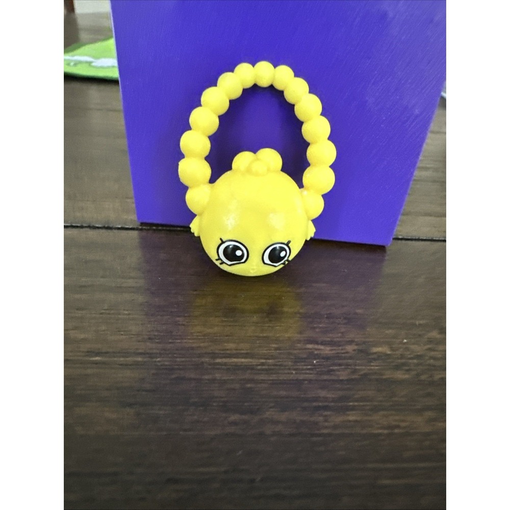 Shopkins Bubbleisha Shoppie Pack Exclusive Purse Bag Handbag Yellow M4